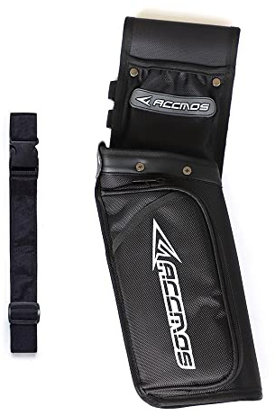 ACCMOS Bogenschießen Köcher Release Aid Bag Universal Pfeil Tasche Pfeilauslöser Tasche, für Recurve Bogen Compound Bogen Jagd & Schießtraining Werkzeug Aufbewahrungstasche