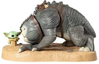 Funko Star Wars: The Book of Boba Fett Super Sized Jumbo Pop! Vinyl Figur Grogu with Rancor 25cm