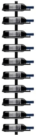 Yaheetech Wine Rack Wall Mounted 10 Bottle Wine Rack Storage Holder Display Rack Sturdy Iron Design Easy to Install Perfect for Kitchen Dining Room Bar