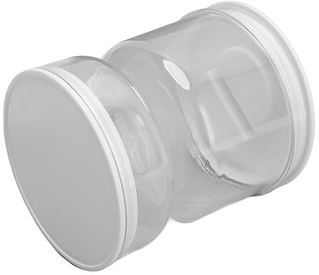 Pickle Flip Jar gurkenglas weiß, Pickle Hourglass Jar Acryl für die Küche essiggurken Barattoli e contenitori