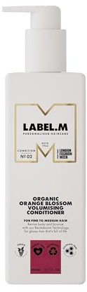 LABEL.M Organic Orange Blossom Volumising Conditioner 300ml – With Recyclable Pump