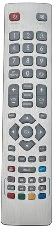 SHWRMC0003 - Telecomando di ricambio per TV Sharp LC-49CFE6032E LC-49SFE7452E LC-55CFE6352E LC-55CFE6352K LC-32CFE6241K LC-32CHE6242E LC-40CFE6241K LC-40CFE6241K 0CFE63 51K LC-40CFE6352E LC43CFE6242E