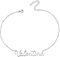 various Armband für Damen mit Namen, Edelstahl, personalisierbar, Silber, für Damen, personalisierte Geschenke für Frauen, Mütter, Mädchen, Paare, beste Freundin, 190mm, Legierter Stahl