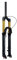 LvTu 27.5 29 Luft MTB Federgabel Federweg 160mm Mountainbikegabeln 9x100mm 34mm Innenrohr für XC Offroad Downhill Radfahren(Straight Remote Lockout,27,5 Zoll)