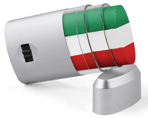LOPHE Stick Maquillage Vert Blanc Rouge, Italie Stick de Maquillage Tricolore pour Euro 2024, JO 2024, Coupe du Monde Rugby Foot Idéal pour Supporter