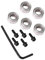Lot de 5 roulements pour fraises de toupie et tige 4,76 mm et extérieur 9,52 mm