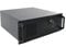 Lfhelper 4U Servergehäuse Rack-Gehäuse, Rackmount PC-Gehäuse 7 x 3.5 HDD Laufwerkschächte, 7 x PCI-Steckplatz mit Sicherheitsschlüssel und Zwei USB 2.0-Anschlüssen