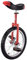 18/20-Zoll-Rad-Einrad for Kinder, mit Leichtmetallfelge, extra dickem Reifen, verstellbarem Sitz, Aluminiumlegierungsschnalle, for Outdoor-Sport, Fitness, Training, Gesundheit(Rosso,18inches)