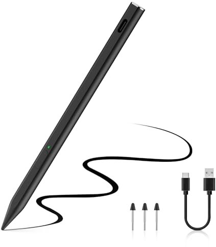 MoKo Stylet pour Remarkable Paper Pro Color Marker Plus avec Gomme, Stylet à Chargement Rapide avec 4096 Pression Sensibilité d'Inclinaison, Rejet de la Paume de la Main, 3 Pointes de Remplacement