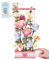 ROKR Puzzle 3D Ramo de Flores Caja, Dirigido Maqueta Construir para Adulto, Flores artificiales decorativas DIY Regalos y decoración del hogar para mujeres, Blooming Bouquet Box (260*240*460mm)