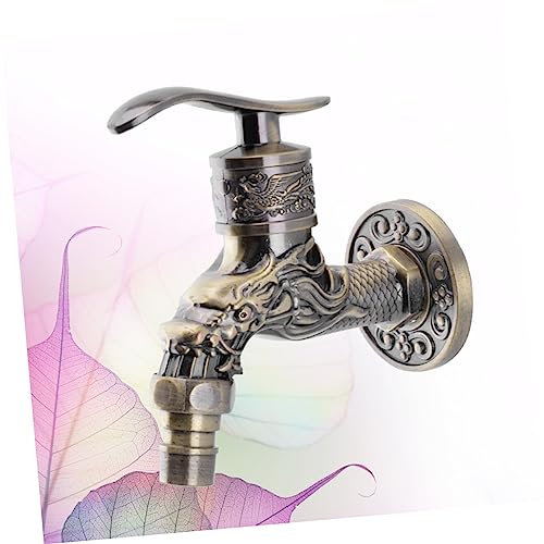 SEWACC Robinet Rétro Alliage Cuivre Massif Robinet Évier Cuisine Avec Embout Rotatif De Salle De Bain Ergonomique Pour Usage Domestique Intérieur Et Extérieur