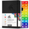 Agenda quotidien Clever Fox - Le meilleur agenda et calendrier quotidien pour stimuler la productivité, le bonheur et atteindre vos objectifs - Organisateur - A5, non daté - Noir