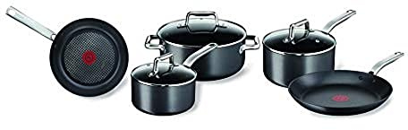 Tefal Prograde Induction 5 Piece Cookware Set (18/20+LIDS SAUCEPANS; Stewpot 24+LID; FRYPANS 26/30CM)