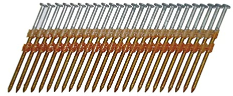 Metabo HPT Framing Nails | 2 In. x 0.113 | 21 Degree | Full Round Head | Hot Dipped Galvanized | Ring Shank | 1,000 Count | 20171SHPT