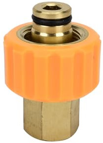 Adaptateur de nettoyeur haute pression pour lance à mousse et pistolet pulvérisateur et tuyau de nettoyage pour Karcher AR Black Decker Bosch Elitech Nilfisk Lavor (adaptateur J)