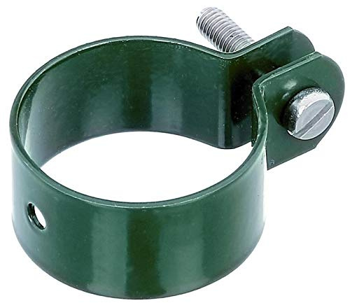 Zaunschelle 48 mm Pfostenschelle Pfosten Maschdrahtzaun Befestigungsschelle
