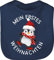Baby Lätzchen - Geschenke Christmas - Mein erstes Weihnachten mit Pinguin - weiß - Unisize - Navy Blau - outfit weihnachtsmotiv first xmas kinderlatz weihnacht 1.weihnachten babylatz weihnachts 1