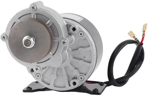 Pwshymi Langlebiger Getriebemotor Reine Kupferriemenscheibe Nützlicher Motor Metallmotor Professional 12V 250W für Elektrofahrräder