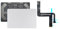 ICTION Touchpad-Trackpad für MacBook Air 33,8 cm (13 Zoll) A2337 Trackpad mit Flexkabel, Ende 2020 Jahr, silberfarben