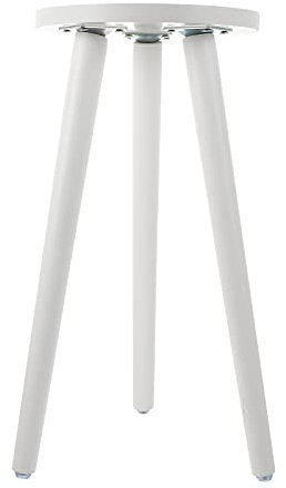 Cabilock 1pc Wooden Pot Stand House Plants Indoors Outdoor Pots Plant Rack Corner Potted Stand Wood Round Coffee Table Houseplants Plant Stand Planter Potted Plant White