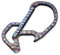 Civivi Click Flamed Titanium Carabiner Keychain Multitool 09WE039