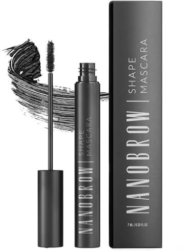 Augenbrauen-Mascara Nanobrow Shape Mascara Black - Colorierende Augenbrauen-Mascara. Perfekt betonte, gestylte und aufgefüllte Augenbrauen