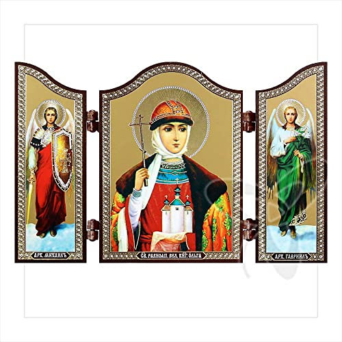 NKlaus Princess Olga Christian Icon Saints Representation 1438