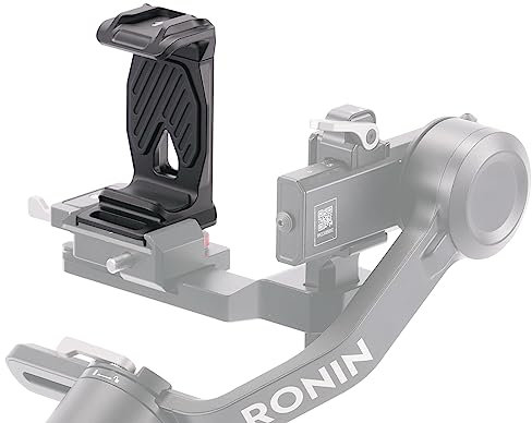 Tilta ARCA Telefon-Halterung Kompatibel mit DJI RS3 Mini, Schnellverschluss, Arca Standard und Einfache Installation - Schwarz TA-PMB3-B
