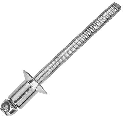 Techtanium Blindnieten 4,8 x 10 mm Senkkopf aus Edelstahl A2 (50 Stück) | Versch. Größen & Verpackungseinheiten verfügbar | Popnieten | Senkkopfnieten | DIN 7337