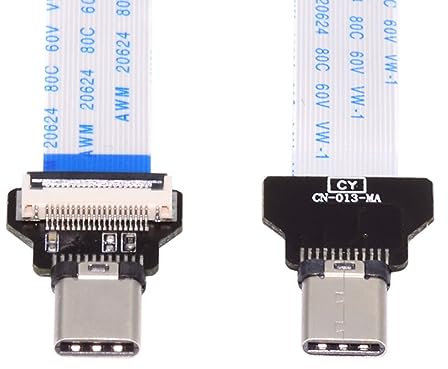 chenyang USB C Host auf USB C Zieldaten Flaches schlankes FPC OTG Kabel 13cm für FPV Disk Telefon Laptop