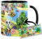 MasTazas Animal Crossing New Horizons Tasse Ceramique Intérieure et Poignée Noire Mug