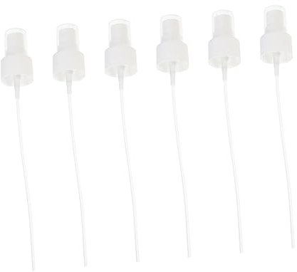DOITOOL 40st Kosmetische Flaschendüse Graspads Für Hunde Sprühkopf Für Flaschen Sprühflaschen Kunststoff Make-up-fixierspray Flaschenspray Für Wasserflaschen Sprühkappe Weiß Mini Plastik