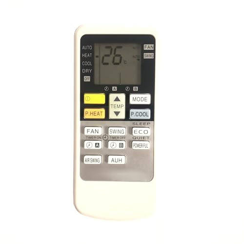 1 Unidad RM-8023Y Aire Acondicionado Control Remoto Adecuado for Panasonic for National CWA75C3077 A75C3077 CS-RE12JKR