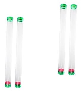 Mipcase 2sets Fishing Floats Organizer Fishing Float Tube Container Shock-proof Storage Tube for Outdoor Fishing Supplies 2pcs*2