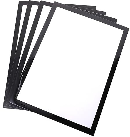 GARVALON 4stücke Selbstklebende Magnetische Bilderrahmen Für Und Kühlschrankdekoration Für Zeichnungen Gemälde Und Urkunden Praktisch Und Vielseitig