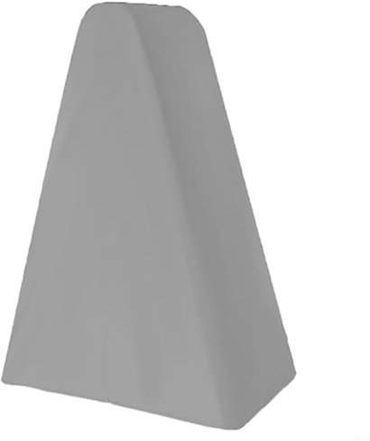 Poolleiter-Abdeckung, strapazierfähig, 210D-Oxford-Gewebe, Abdeckung für Pool-Plattformleiter, ausgestattet mit 4 winddichten Schnallen und 2 verstellbaren Kordelzügen, 199 x 56 x 161 cm (grau)