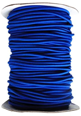 DRAUXI 5M 4mm Starkes elastisches Bungee-Seil Shock Cord Tie Down Boote Anhänger Boote beim Tauchen Camping Kleine Größe