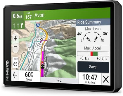 Garmin zūmo® XT3, 6” Rugged Motorcycle GPS, Lean Angles, Custom Route Planning, Adventurous Navigation, Group Rides, Garmin Performance Package Plan Option for Drag Racing Timer and Lap time Review