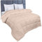Utopia Bedding Duvet Single,10.5 Tog coverless Duvet with Corner Tabs, Box Stitched Quilt (Single, Beige)