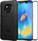 Asuwish Phone Case for Huawei Mate 20 Pro with Tempered Glass Screen Protector Cover and Slim Thin Hard Mobile Film Rugged TPU Cell Accessories Protective Hawaii Mate20Pro Mate20 20Pro Women Men Black