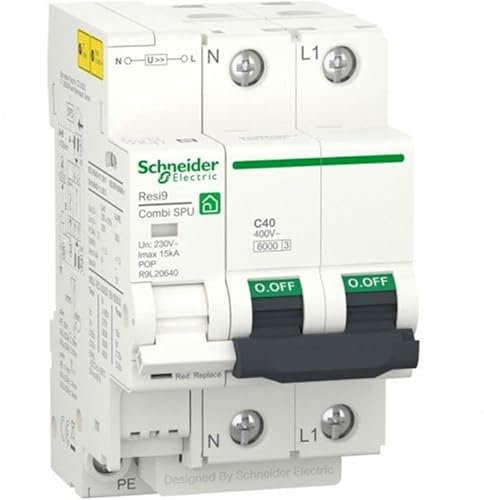 Schneider Electric Resi9 Combi SPU 1PN C 40A marque