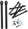 Tugaizi 8 Stück Snowboard Knöchel Leiter Gurte Snowboard Bindungsteile Snowboard Knöchel Leiter Strap Bindung für Snowboard Strap-in Bindungssystem