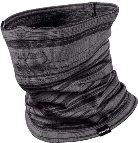 Revit Caspian Halswärmer, schwarz/grau