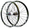 ZECHAO Fahrradradsatz Aus Aluminiumlegierung,Vorne 2 Hinten 4 Lager 32 Löcher Scheibenbremse for 26/27,5/29 Zoll * 1,25-2,5 Zoll Reifen Mountainbike Wheelset (Color : Green, Size : 27.5inch)