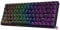 Geeky GK75 75% | Hot Swappable Mechanical Gaming Keyboard | 84 Keys Multi Color RGB LED Backlit for PC/Mac Gamer | ANSI US American Layout (Black, Mechanical Red)