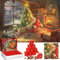 VATOS Weihnachts Adventskalender Puzzle 2024: 1008 Teiliges Puzzle Adventskalender für Erwachsene und Kinder, 24 Tägiges Countdown Kalender Puzzle mit dem Weihnachtsmann Spiele Spielzeug Geschenke