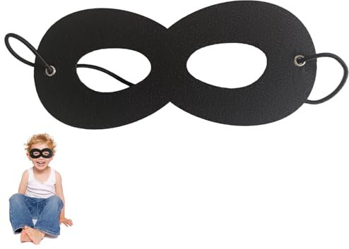 Maske Fasching,Dieb Räuber Panzerknacker Kostüm Kinder Masken,Bankräuber Kostü Bandit Zorro Augenmaske Schwarz Karneval Erwachsene Augen Mask Faschings Zubehör Schwarze,für Herren Damen Faschingsmaske