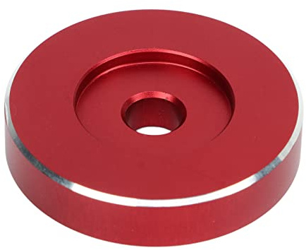Adattatore 45 giri/min in alluminio per giradischi: stabile, facile da installare e compatibile con dischi da 7. Migliora qualità audio e prestazioni.