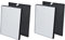 FY1410/40Air Purifier Hepa Filter ，Compatible For Philips,1000 And 1000I. AC1214/1215/1217 AC2729，Air Purifier Filter Accessories(2pcs)