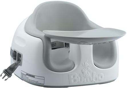 Bumbo Multi Seat, Converts Into Booster Seat and High Chair - Cool Grey